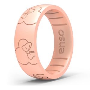 Disney Rose Gold Minnie Mouse Silicone Ring